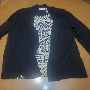 Alfred dunner cardigan with built in top